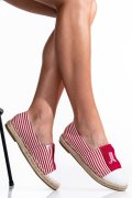ESPADRILE RED WHITE LT84201SD