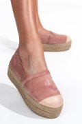 ESPADRILE PINK SUEDE LSPT103SD