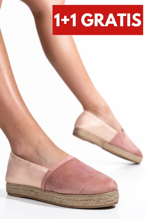 Espadrile pink lspt104sd