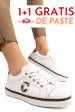 Pantofi sport albi piele naturala 1s7710281
