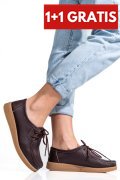 MOCASINI BROWN PIELE NATURALA 8SP517