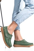 MOCASINI GREEN PIELE NATURALA 8SP518