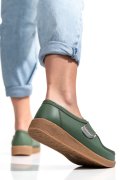 MOCASINI GREEN PIELE NATURALA 8SP518