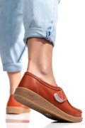 MOCASINI ORANGE PIELE NATURALA 8SP518