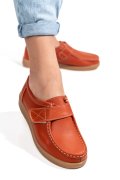 MOCASINI ORANGE PIELE NATURALA 8SP518