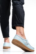 MOCASINI LIGHT BLUE PIELE NATURALA 8SP518