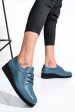 Pantofi bleumarin piele naturala apckd2757
