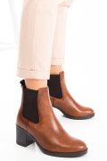 BOTINE FEMEI PIELE NATURALA MARO 0S778226VI