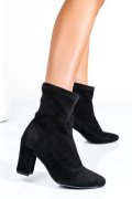 BOTINE BLACK SUEDE FSPBW090