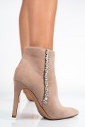 BOTINE NUDE SUEDE ASPXKK081