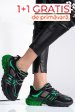 Pantofi sport black green gsprs-2107