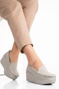 PANTOFI GRI PIELE NATURALA HSP17-89