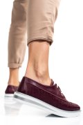 PANTOFI WINE PIELE NATURALA 1SP236