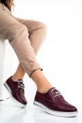PANTOFI WINE PIELE NATURALA 1SP236
