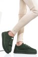 Pantofi sport olive piele naturala intoarsa aspw202330