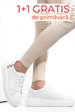 Pantofi sport albi piele naturala aspw202343