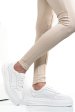 Pantofi sport albi piele naturala aspw202340