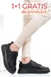 Pantofi sport black piele naturala tsp5125
