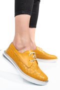 PANTOFI YELLOW PIELE NATURALA 1SP236