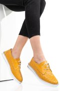 PANTOFI YELLOW PIELE NATURALA 1SP236