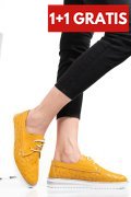 PANTOFI YELLOW PIELE NATURALA 1SP236