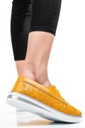 PANTOFI YELLOW PIELE NATURALA 1SP236