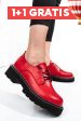 Pantofi red black csprl018