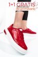 Pantofi sport rosii piele naturala aspw202340