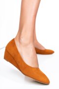 PANTOFI CAMEL SUEDE OSPD8076