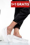 PANTOFI ALBI PIELE NATURALA HSP17-89