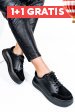 Pantofi sport black piele naturala tsp5102