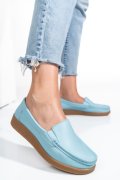 BALERINI LIGHT BLUE PIELE NATURALA 1SP121