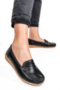 MOCASINI NEGRI PIELE NATURALA FSPZ1803