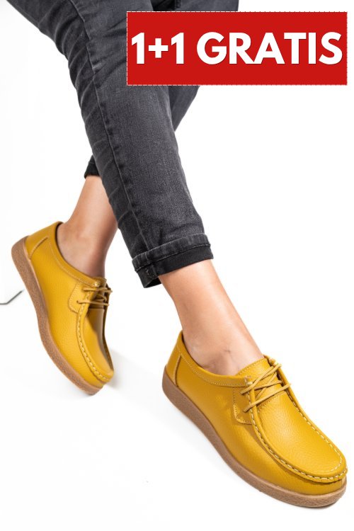Mocasini yellow piele naturala 8sp517