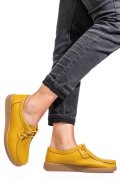MOCASINI YELLOW PIELE NATURALA 8SP517