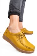 MOCASINI YELLOW PIELE NATURALA 8SP517
