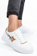 PANTOFI SPORT WHITE KHAKI FSP15