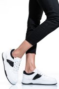 PANTOFI SPORT WHITE BLACK ASP90