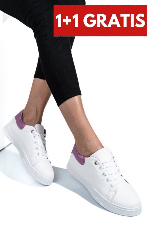 Pantofi sport white purple asp52xin
