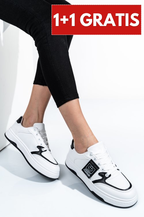 Pantofi sport white black fsp16