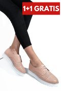 PANTOFI PINK PIELE NATURALA 1SP235