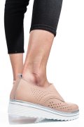 PANTOFI PINK PIELE NATURALA 1SP235