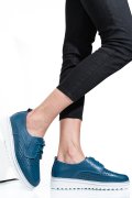 PANTOFI LIGHT BLUE PIELE NATURALA 1SP235