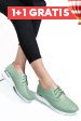 Pantofi sport green piele naturala 6sp213