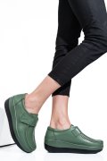 MOCASINI GREEN PIELE NATURALA 1SP157