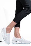 PANTOFI SPORT WHITE PIELE NATURALA 6SP212