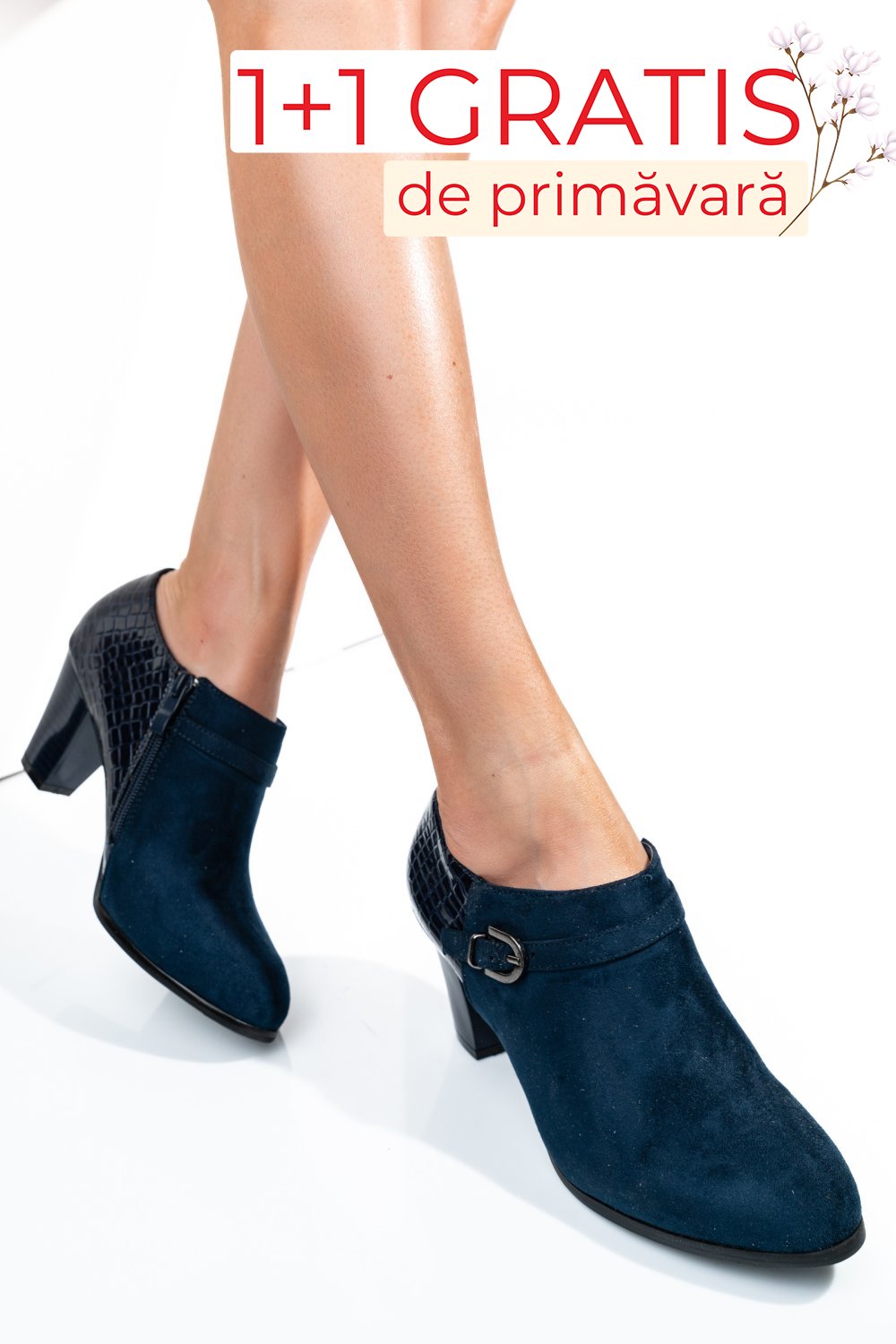BOTINE NAVY SUEDE RSPD14-1LC