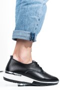 PANTOFI SPORT BLACK PIELE NATURALA 6SP213