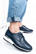PANTOFI SPORT NAVY PIELE NATURALA 6SP213