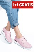 PANTOFI SPORT PINK PIELE NATURALA 6SP213